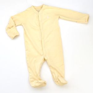 Ralph Lauren Footed Pajamas in Yellow
